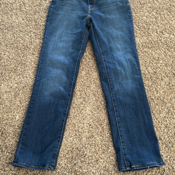 Levis Blue 724 High Ride Straight Jeans Size 28 - Picture 4 of 9